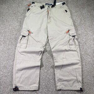 Decibel Baggy Cargo Pants Y2k Skater Style Baggy Essentials 36/30 Hiphop Retro